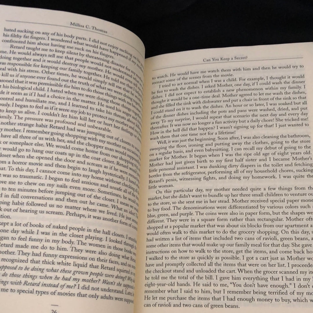 ‘Can You Keep A Secret?’ Millisa C. Thomas