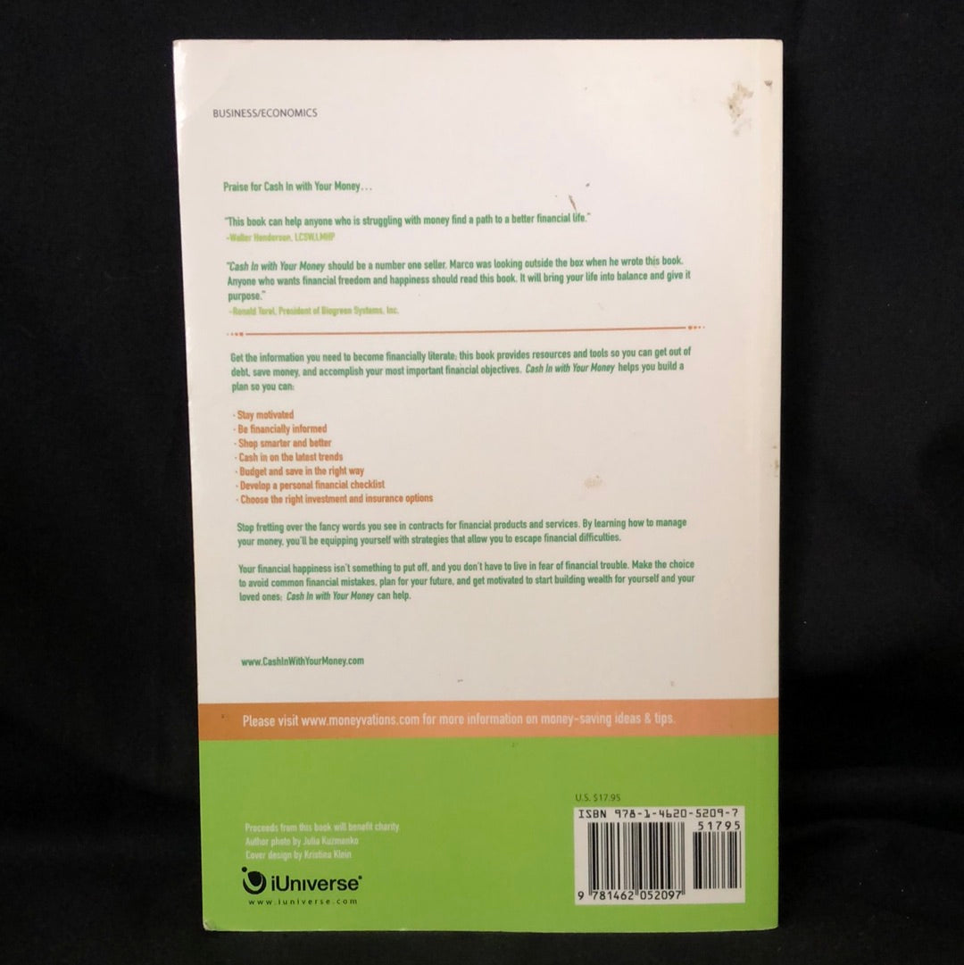 ‘Cash In With Your Money’ by Marco Leroc