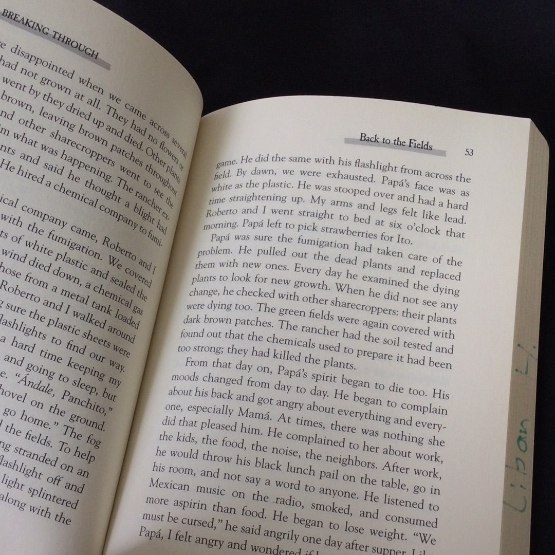 'Breaking Through' by Francisco Jimenez