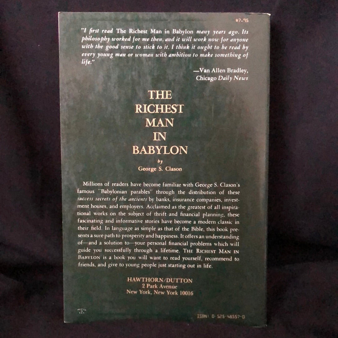 ‘The Richest Man in Babylon’ by George S. Clason