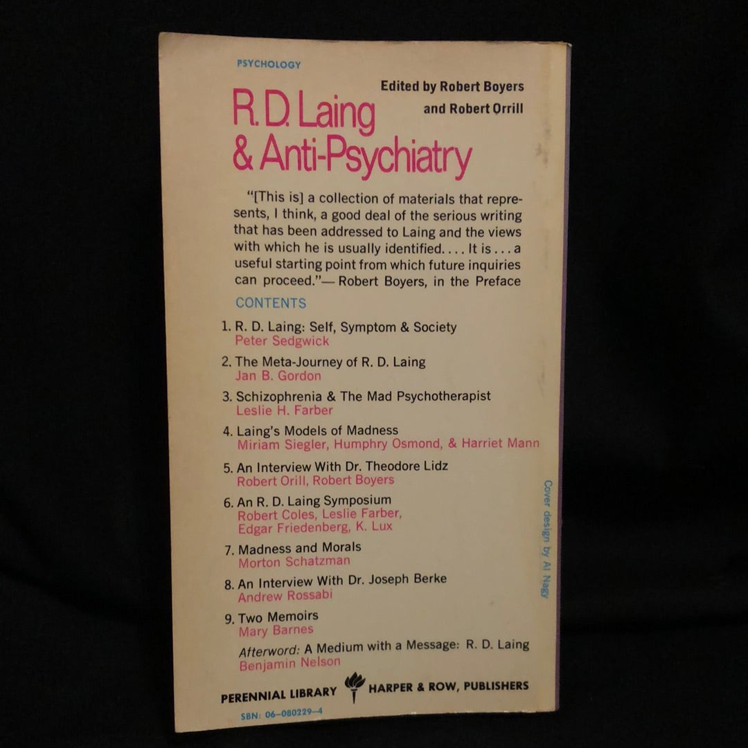 R.D. Laing & Anti-Psychiatry