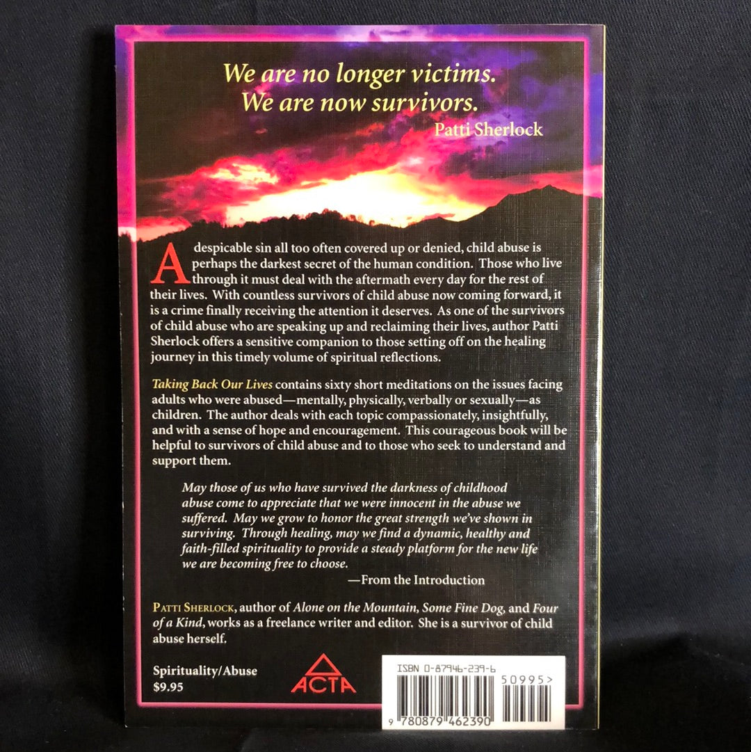 ‘Taking Our Lives Back’ by Patti Sherlock