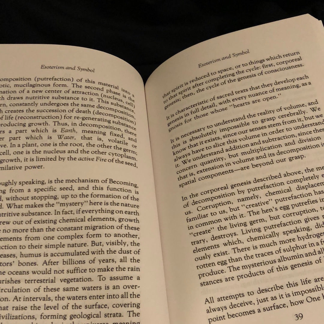 ‘Esoterism & Symbol’ by R.A. Schwaller de Lubicz