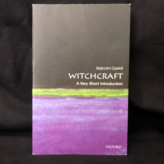 ‘Witchcraft A Very Short Introduction’