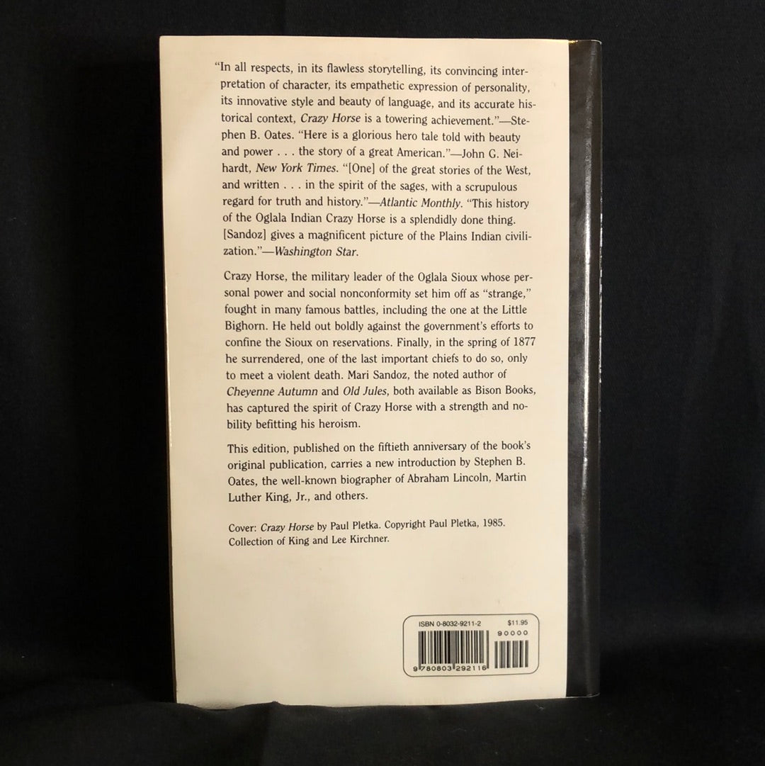 ‘Crazy Horse’ by Mari Sandoz