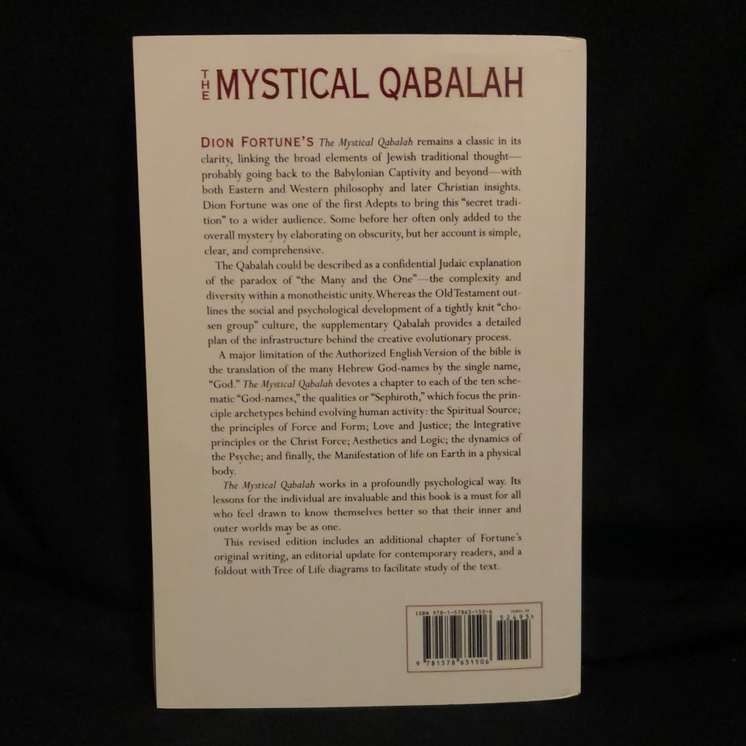 ‘The Mystical Qabalah’ by Dion Fortune