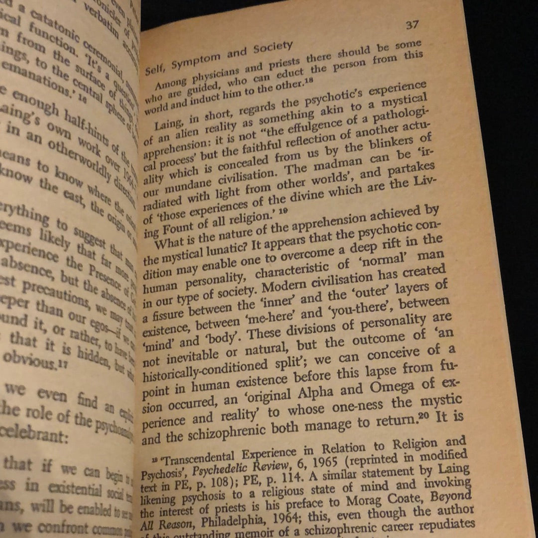 R.D. Laing & Anti-Psychiatry