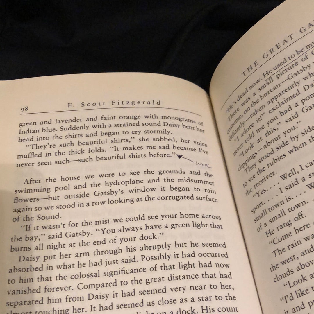 ‘The Great Gatsby’ by F. Scott Fitzgerald