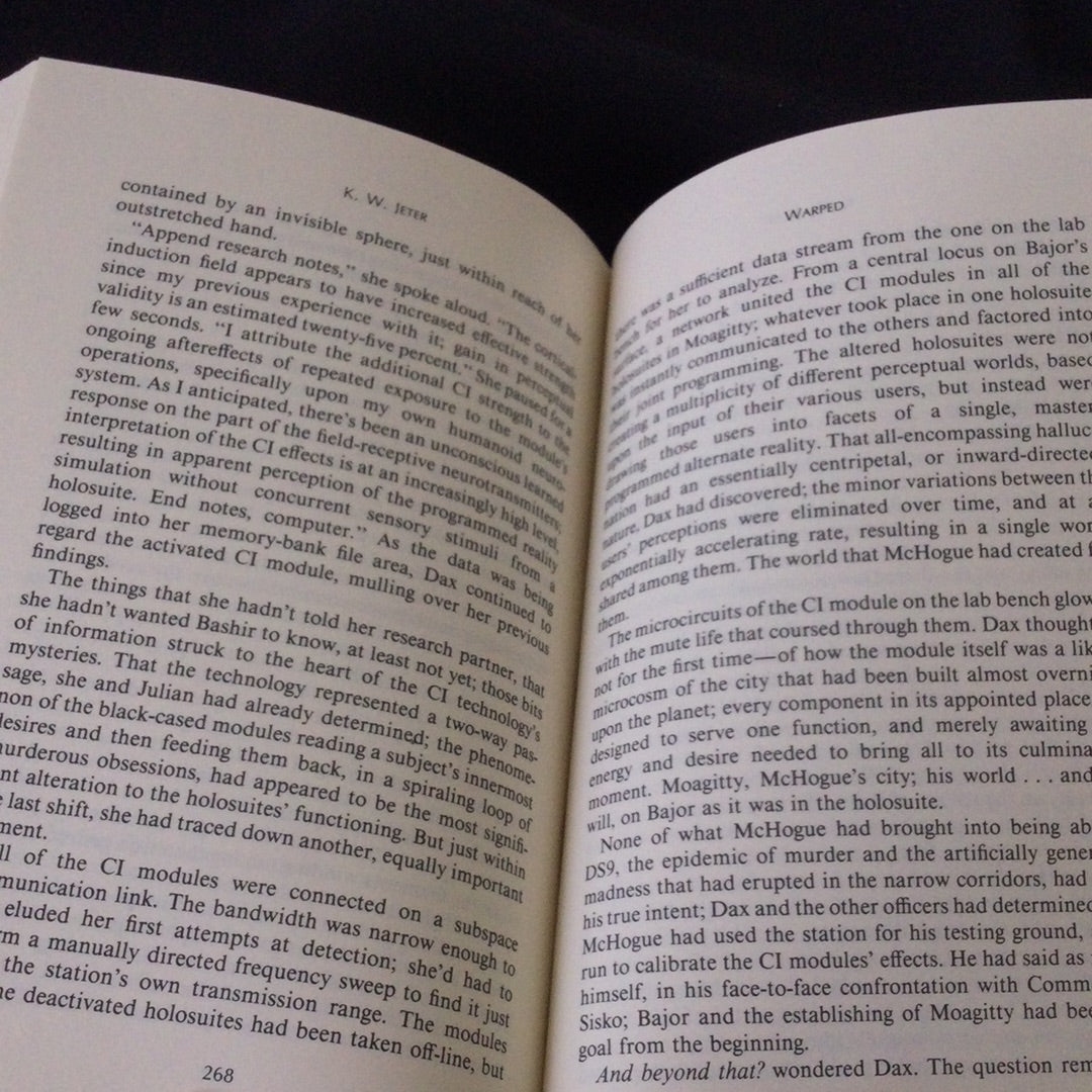 ‘Star Trek Deep Space Nine Warped’ K.W. Jeter