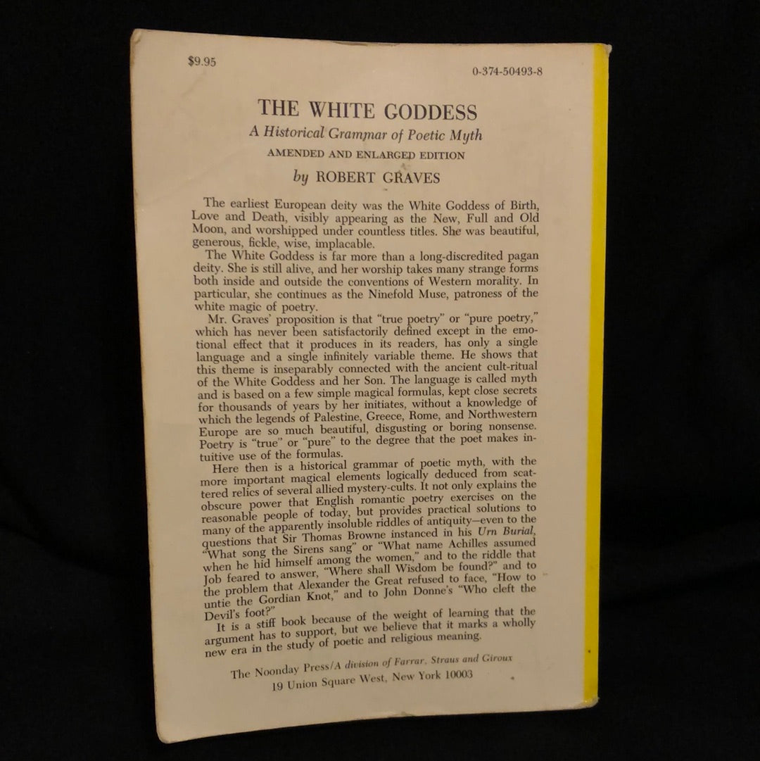 ‘The White Goddess’ by Robert Graves