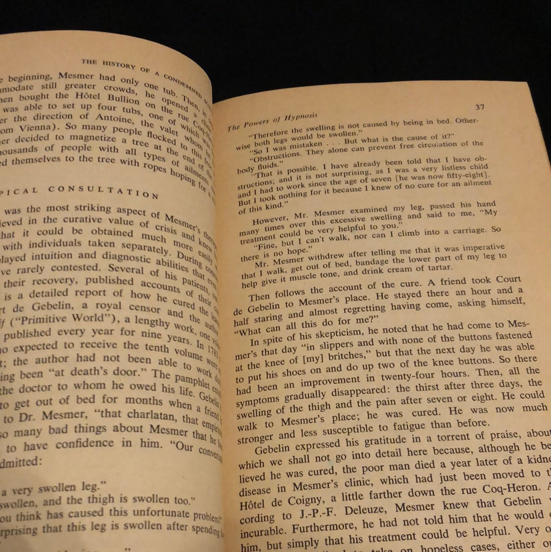 ‘The Power of Hypnosis’ by Jean Dauven