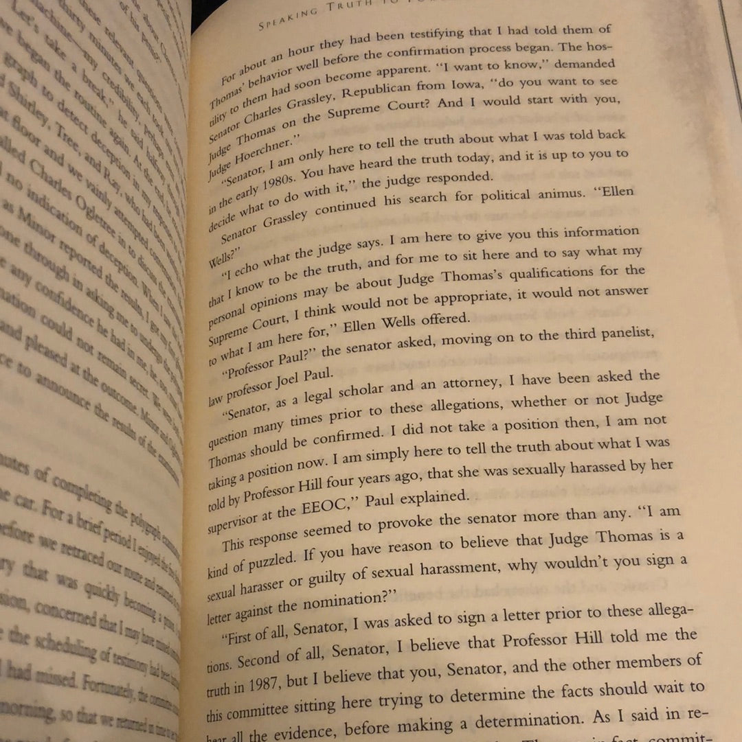 ‘Speaking Truth to Power’ by Anita Hill