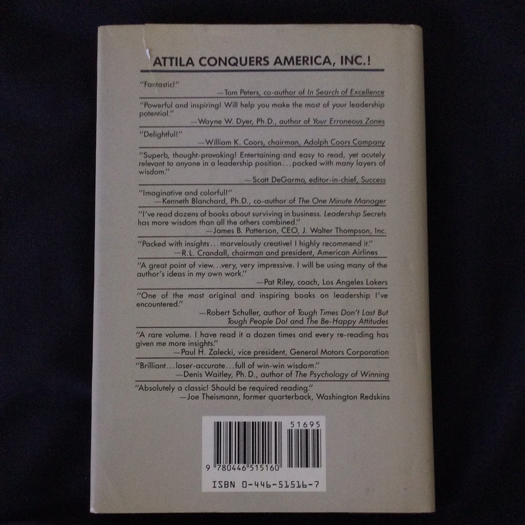 ‘Leadership Secrets of Attila the Hun’ by Wess Roberts