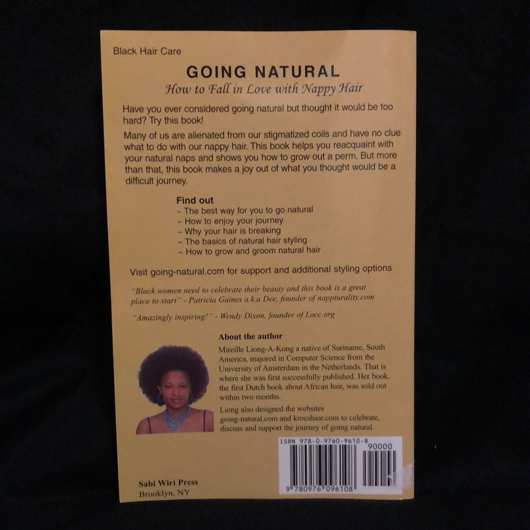‘Going Natural How to Fall in Love with Nappy Hair’ by Mireille Lions-A-Kong