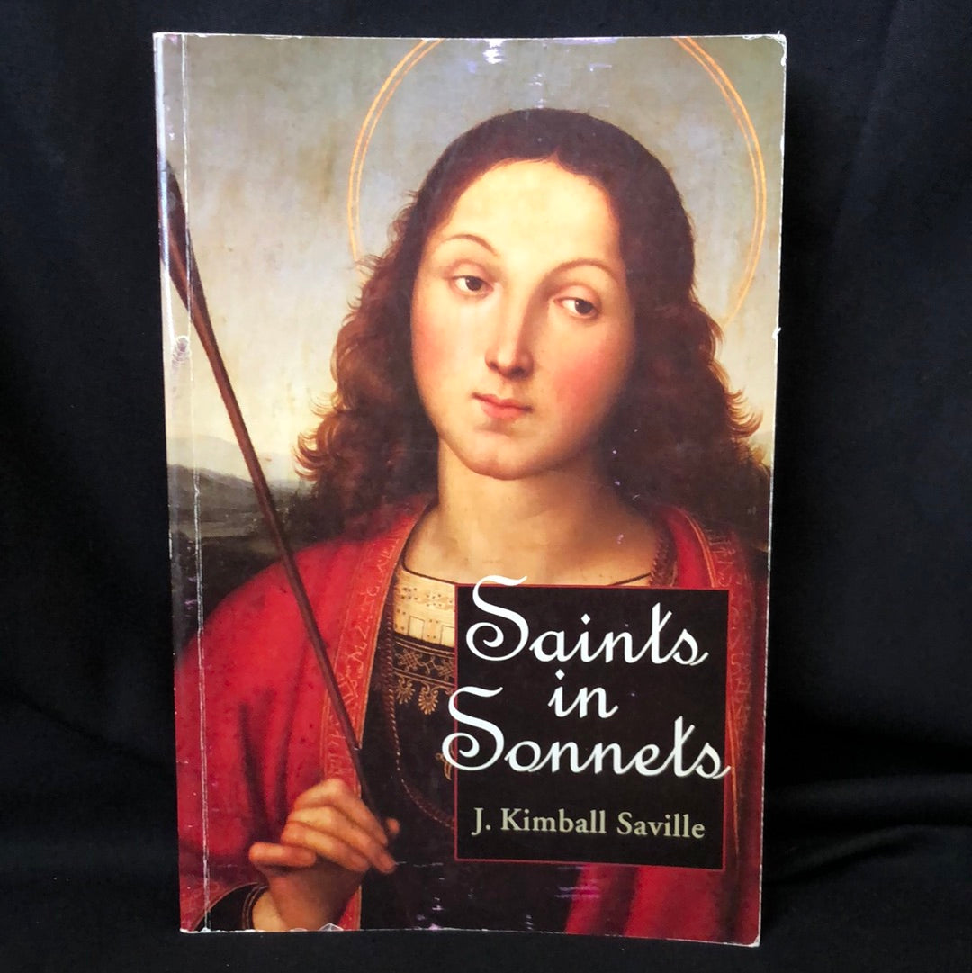 ‘Saints in Sonnets’ by J. Kimball Saville