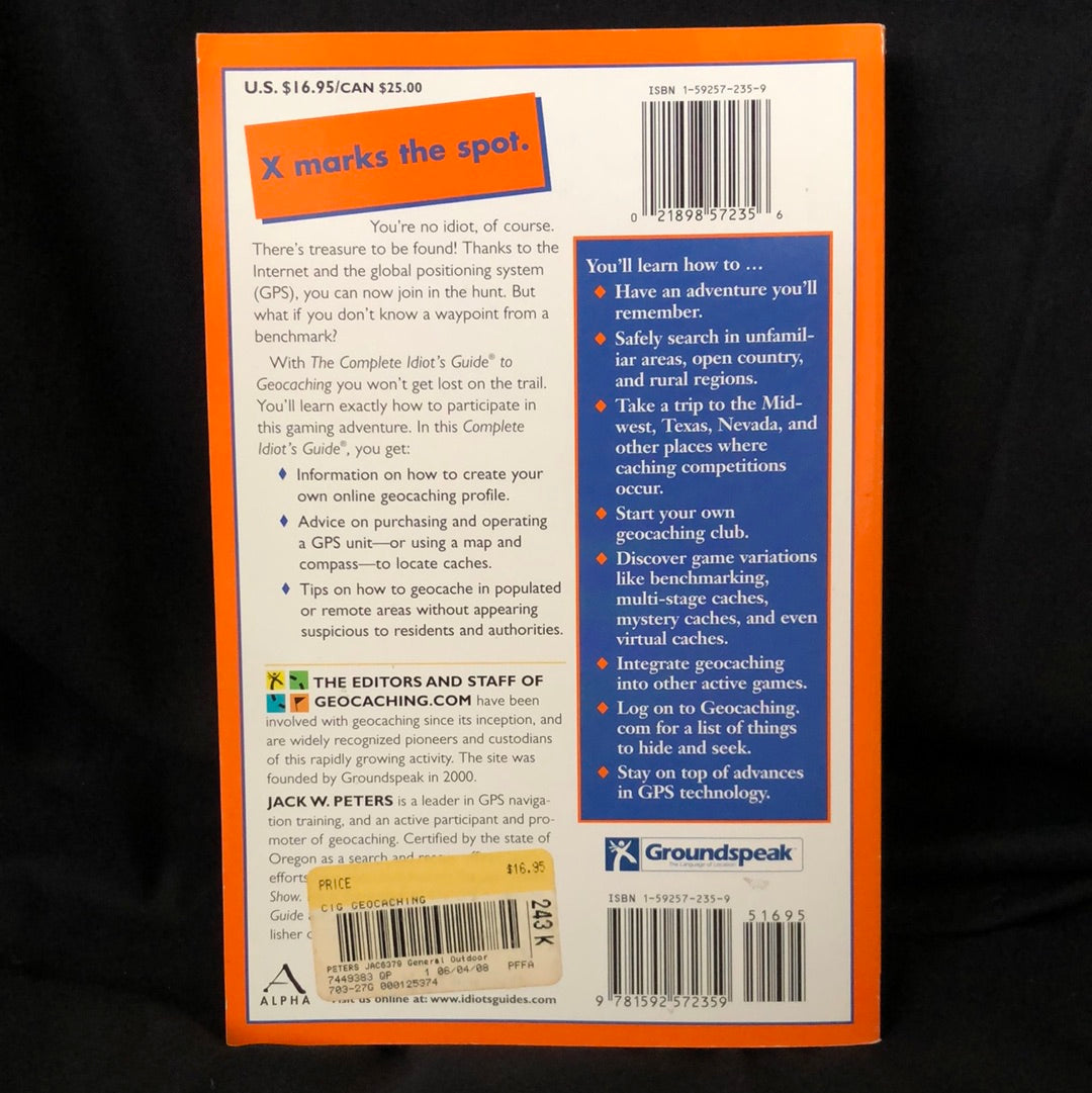 ‘The Complete Idiot’s Guide To Geocaching’