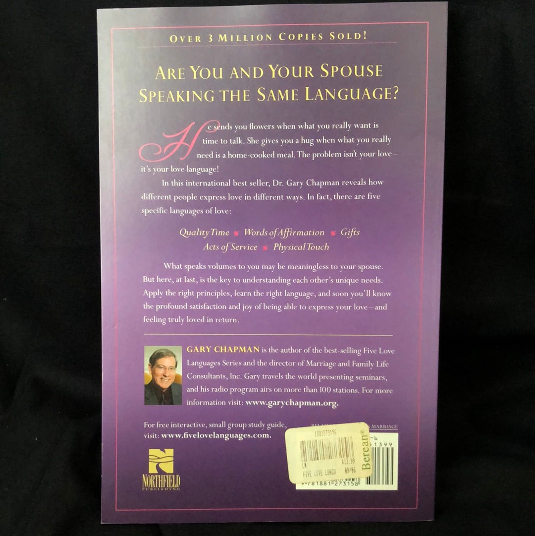 ‘The Five Love Languages’ by Gary Chapman