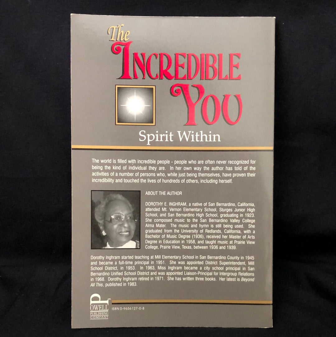 ‘Incredible You’ by Dorothy E. Inghram