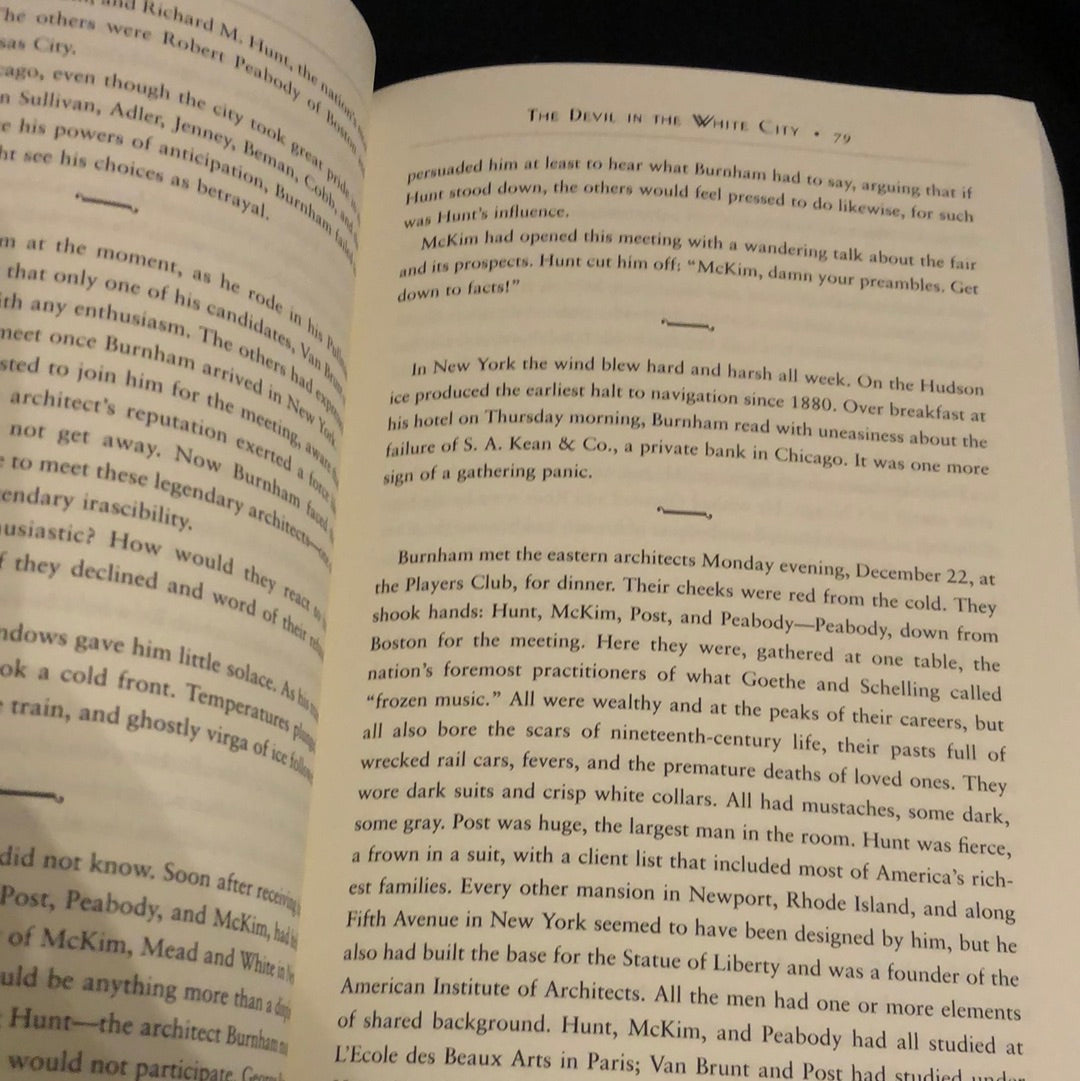 ‘Devil in the White City’ by Erik Larson