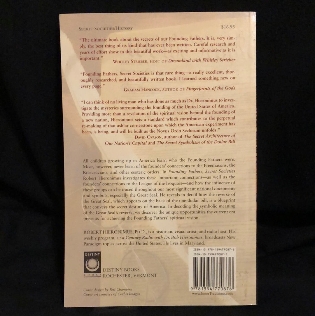 ‘Founding Fathers, Secret Societies’ by Robert Hieronimus