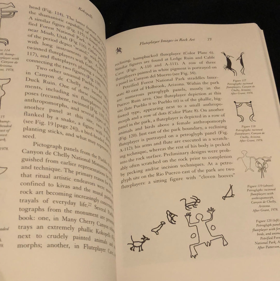 ‘Flute Player Images in Rock Art Kokopelli’ by Dennis Slifer & James Duffield